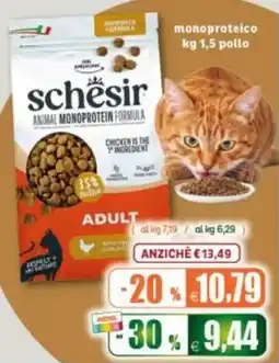 Elite Pet Schësir animal monoprotein formula adult offerta