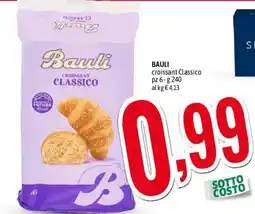 A&O Bauli croissant Classico offerta