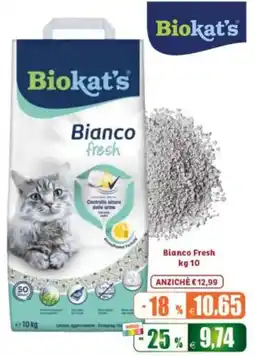 Elite Pet Biokat's Bianco fresh offerta