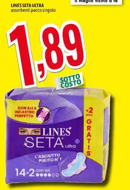 A&O Lines Seta Ultra assorbenti offerta