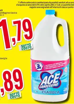 A&O Ace candeggina classica offerta