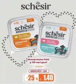 Elite Pet schèsir monoproteico Patè offerta