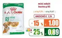 Elite Pet Royal Canin mini adult offerta