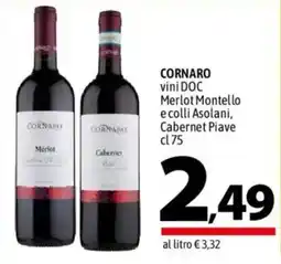 A&O Cornaro vini DOC offerta