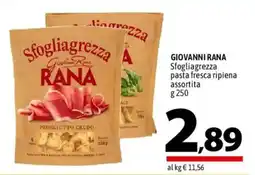 A&O Sfogliagrezza Giovanni Rana offerta