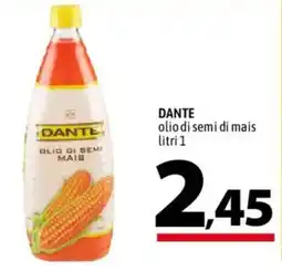 A&O Dante olio di semi di mais offerta