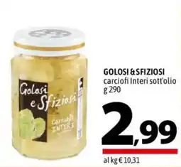 A&O Golosi e Sfiziosi carciofi interi offerta