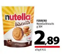 A&O Ferrero Nutella Biscuits offerta