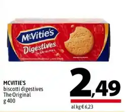 A&O McVitie's biscotti digestives The Original offerta