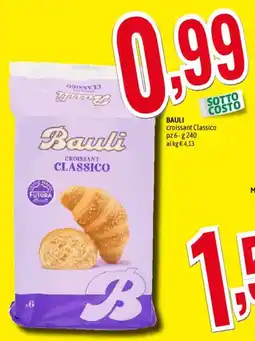 A&O Bauli croissant Classico offerta