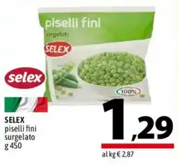A&O Selex piselli fini offerta