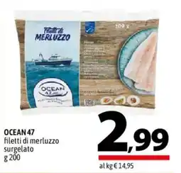A&O OCEAN 47 filetti di merluzzo offerta