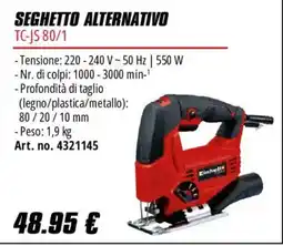Einhell Seghetto alternativo Einhell TC-JS 80/1 offerta
