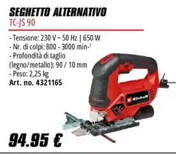 Einhell Seghetto alternativo Einhell TC-JS 90 offerta