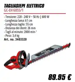 Einhell Tagliasiepi elettrico Baker offerta