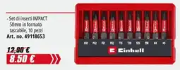 Einhell Set di inserti IMPACT Einhell offerta