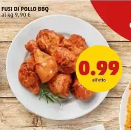 PENNY Fusi di pollo BBQ offerta