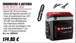 Einhell Frigorifero a batteria Einhell offerta