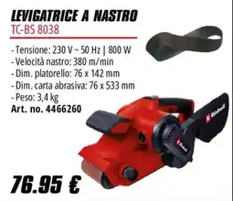 Einhell Levigatrice a nastro Einhell offerta