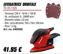 Einhell Levigatrice orbitale Einhell offerta