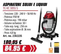 Einhell Aspiratore solidi e liquidi Kinbell offerta