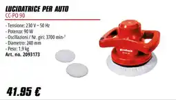 Einhell Lucidatrice per auto Einhell offerta