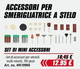 Einhell Set di mini accessori offerta