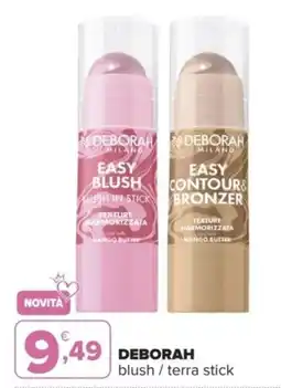 Iperal Deborah blush / terra stick offerta