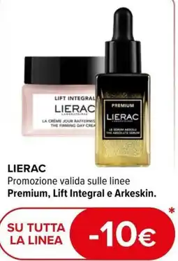 Dr.Max Lierac Premium, Lift Integral e Arkeskin offerta