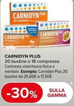 Dr.Max Carnidyn Plus offerta