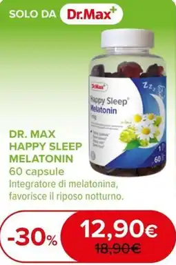 Dr.Max Dr. Max Happy Sleep Melatonin offerta