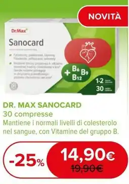 Dr.Max Dr. Max Sanocard offerta