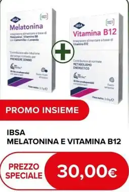 Dr.Max IBSA Melatonina e Vitamina B12 offerta