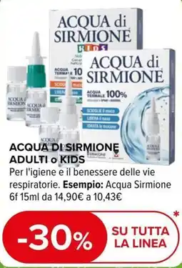 Dr.Max Acqua di Sirmione adulti o kids offerta