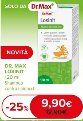 Dr. Max Losinit Shampoo contro i pidocchi