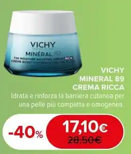 Dr.Max Vichy Mineral 89 Crema Ricca offerta