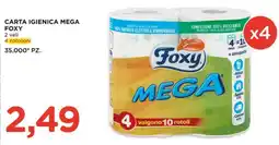 Alì Supermercati Carta igienica mega Foxy offerta