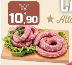 SpesaPiù Supermercati Salsiccia mista offerta