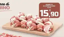 SpesaPiù Supermercati Bombette di coppa di suino offerta