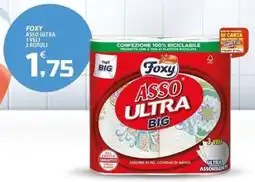 SpesaPiù Supermercati Foxy asso ultra big offerta