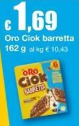 Sì con te Supermercati Oro Ciok barretta offerta