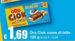 Sì con te Supermercati Oro Ciok cuore di latte offerta
