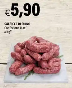 Hurrà Salsicce di suino offerta