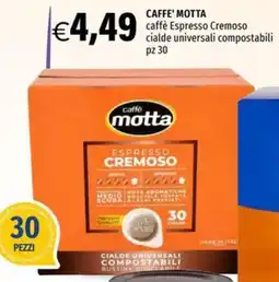 Hurrà Caffè Motta caffè Espresso Cremoso offerta
