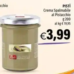 Hurrà Pistì Crema Spalmabile al Pistacchio offerta