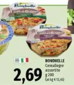 Emi Supermercati Bonduelle Cereallegre offerta