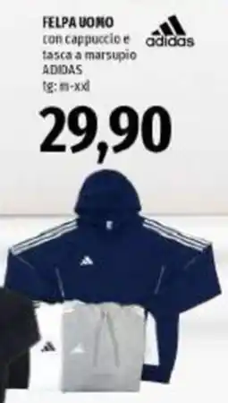 Emi Supermercati Felpa uomo Adidas offerta