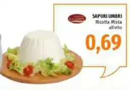 Emi Supermercati Sapori umbri Ricotta Mista offerta