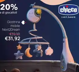 B di Bimbi Chicco Giostrina mobile Next2Dream offerta