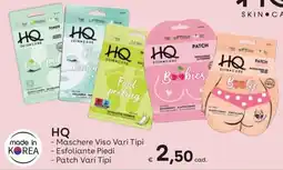 Idea bellezza HQ Maschere Viso/ Esfoliante Piedi/ Patch offerta